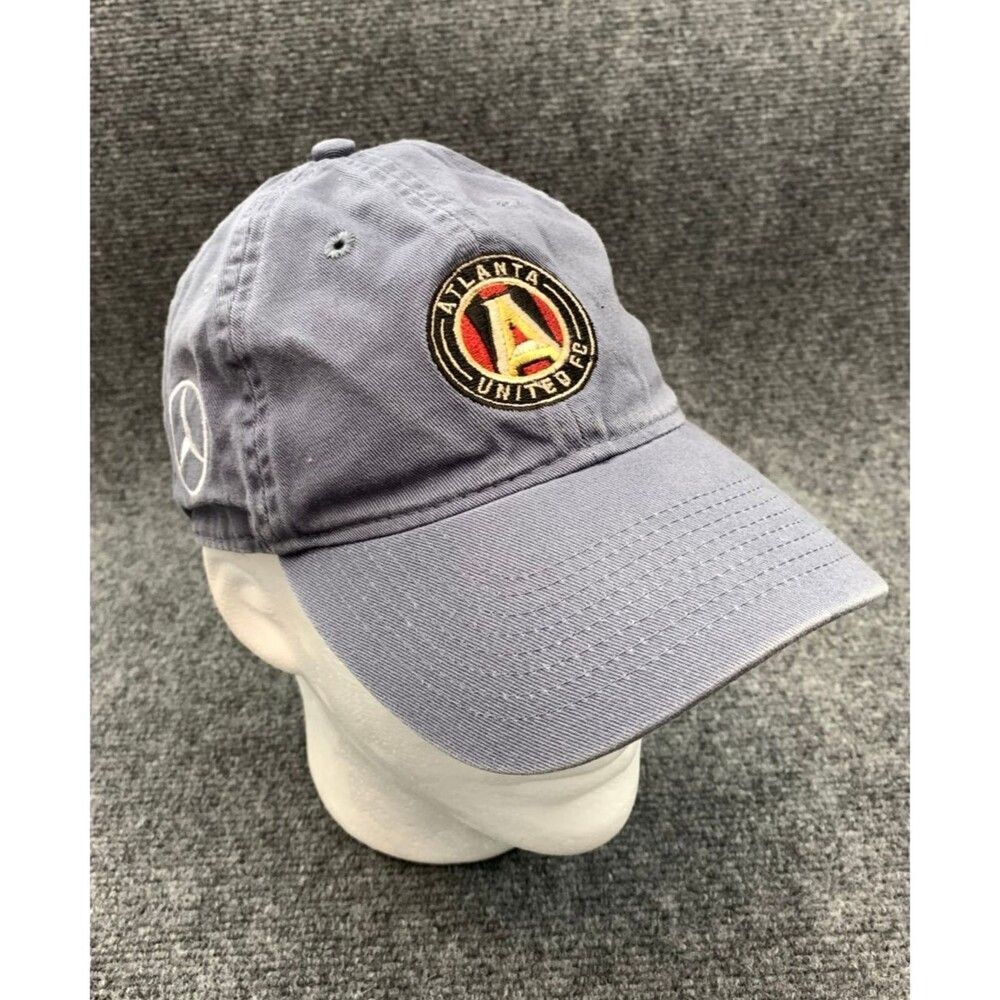 Atlanta United FC Adidas Hat Cap Mercedes Benz MLS Logo Pre-Washed Adjustable